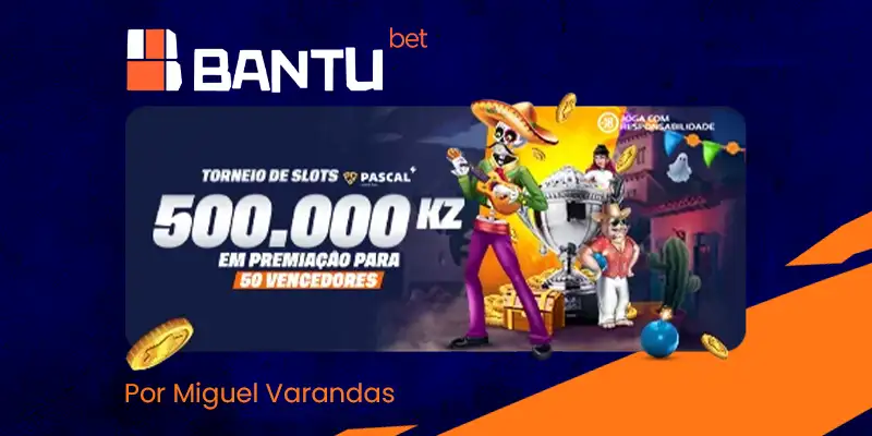 Torneio de Slots Pascal Gaming Bantubet ou bantu bet angola banner